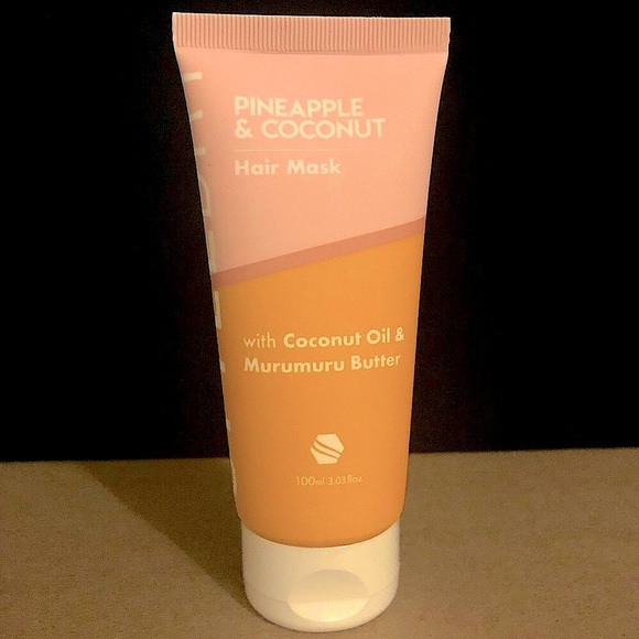 Pineapple & Coconut Hair Mask. Delicate, Effective, Voluminous, Quick, Healthy - Picture 2 of 4